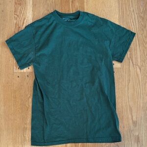 Gildan Forest Green Short Sleeve Tee, Mens S, NWOT